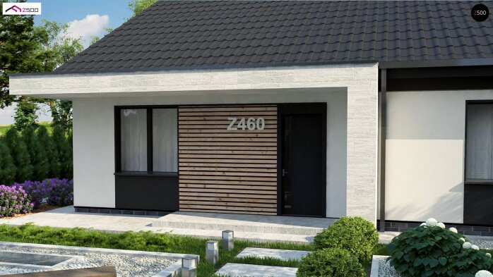 Проєкт будинку U460 - Одноповерхові дома в Україні