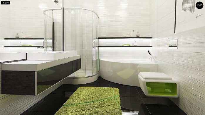 Проект дома Ub2 - 12 Двухэтажные дома в Украине