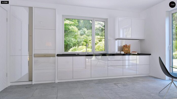 Проект дома U295 k - 8 Двухэтажные дома в Украине