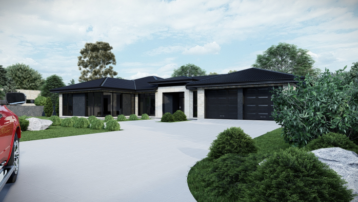 Проєкт будинку DBT 563 - Одноповерхові дома в Україні