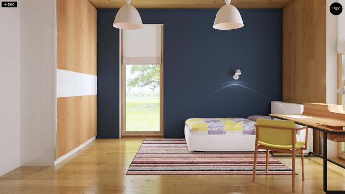 Проект дома Ux35 - 11 Одноэтажные дома в Украине