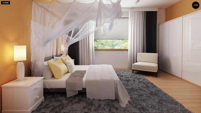 Проєкт будинку U72 - Одноповерхові дома в Україні