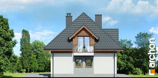 Проект дома Дом в клеверках 3 вер.2 - 5 С мансардным этажом дома в Украине