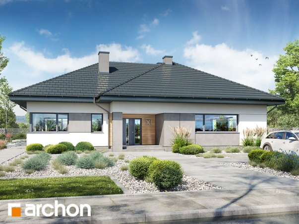 Проєкт будинку Будинок в підсніжниках 3 - Одноповерхові дома в Україні