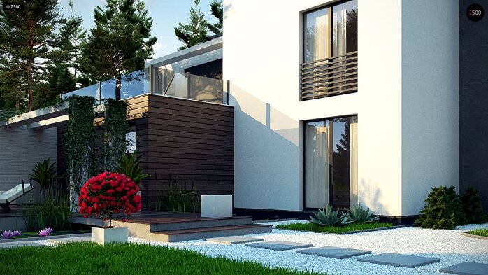 Проєкт будинку Ur17 A - Двоповерхові дома в Україні