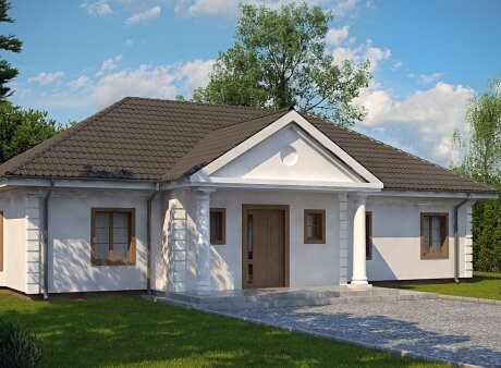 Проєкт будинку U2 L + w