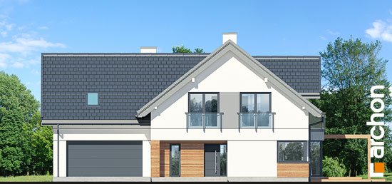 Проект дома Дом в гортензиях 2 (Г2) - 3 С мансардным этажом дома в Украине