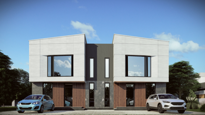 Проєкт будинку DBT 656 - Двоповерхові дома в Україні