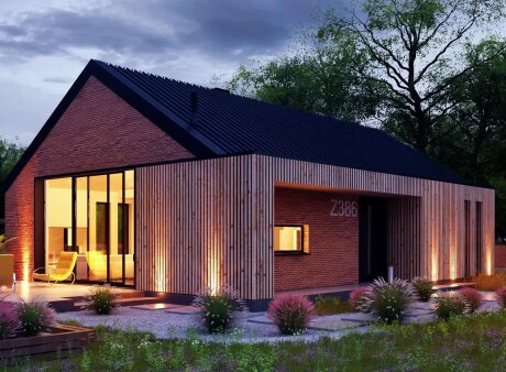 Проект дома U386 v1