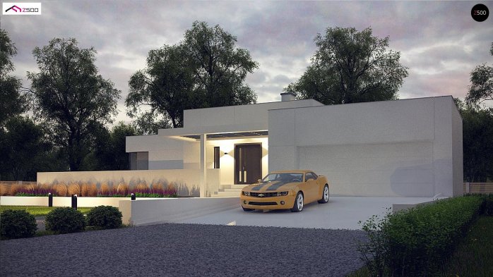 Проєкт будинку Ux140 - Двоповерхові дома в Україні