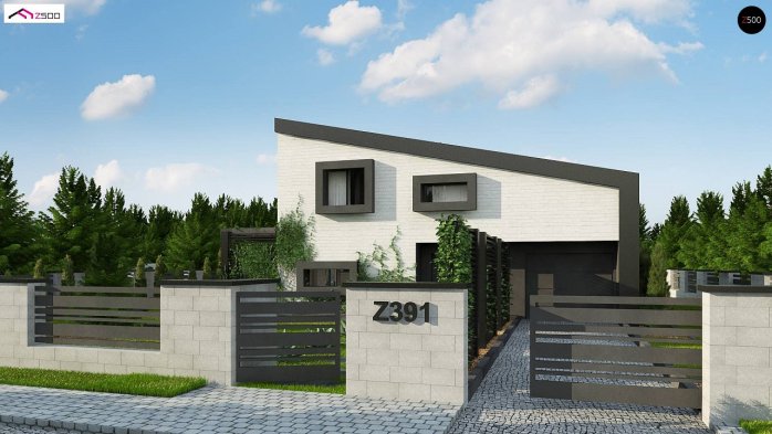 Проєкт будинку U391 - Двоповерхові дома в Україні