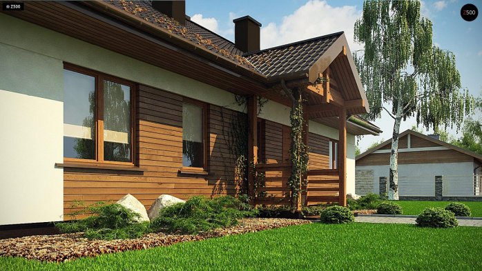 Проєкт будинку U369 D - Одноповерхові дома в Україні