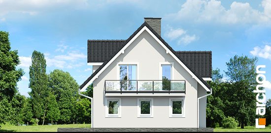 Проєкт будинку Будинок в завільцах вер.2 - З мансардним поверхом дома в Україні