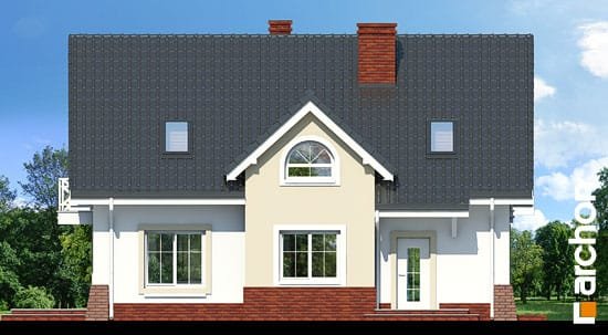 Проект дома Дом в горошке 4 вер.2 - 3 С мансардным этажом дома в Украине