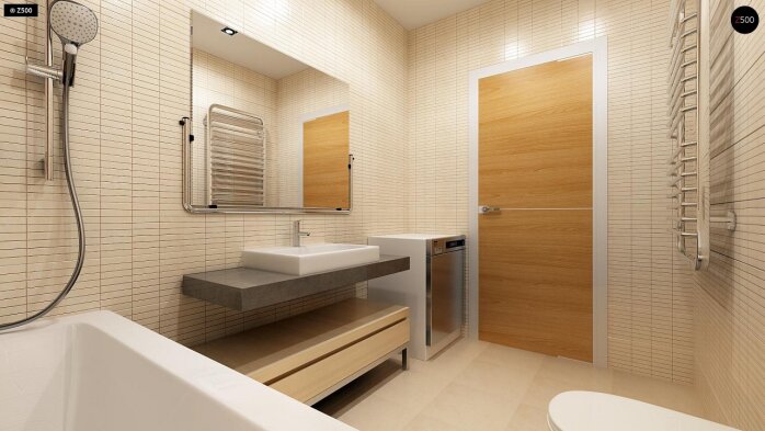 Проєкт будинку U191 - Одноповерхові дома в Україні