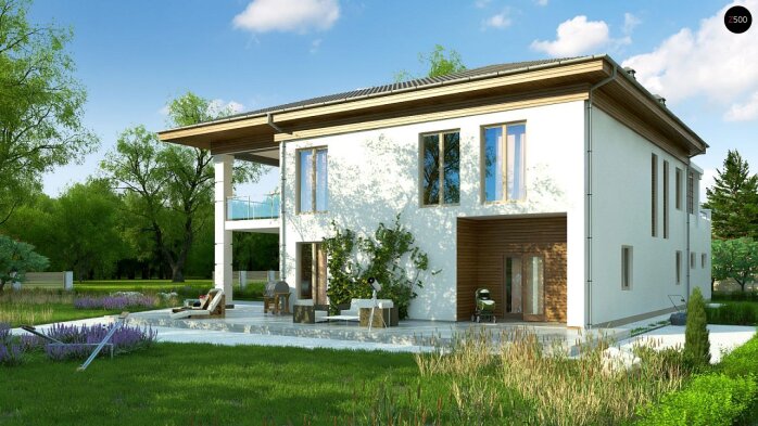 Проєкт будинку Uu201 - Двоповерхові дома в Україні