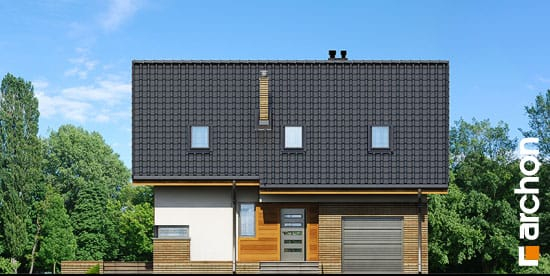 Проект дома Дом под личи вер.2 - 3 С мансардным этажом дома в Украине