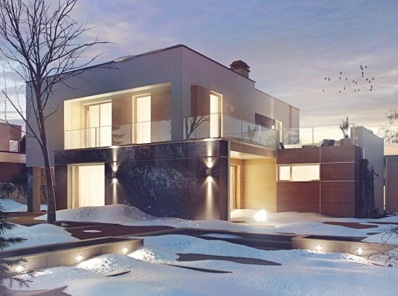 Проект дома Ux64