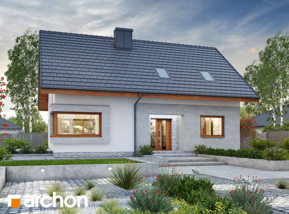 Проект дома Дом в изопируме 2