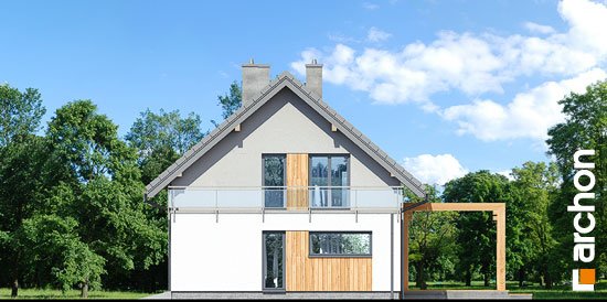 Проект дома Дом в силене (Г) - 4 С мансардным этажом дома в Украине