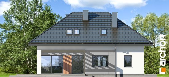 Проект дома Дом в арахисах - 6 С мансардным этажом дома в Украине