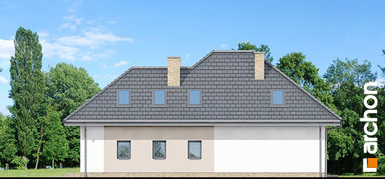 Проект дома Дом в гемантусе - 5 С мансардным этажом дома в Украине