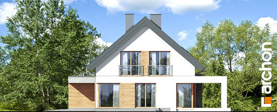 Проект дома Дом в арабисах - 5 С мансардным этажом дома в Украине