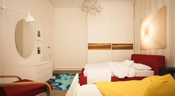 Проект дома Uu230 - 5 С мансардным этажом дома в Украине