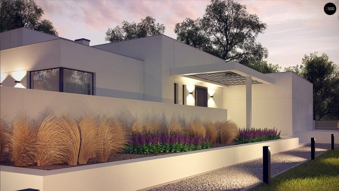 Проєкт будинку Ux140 - Двоповерхові дома в Україні