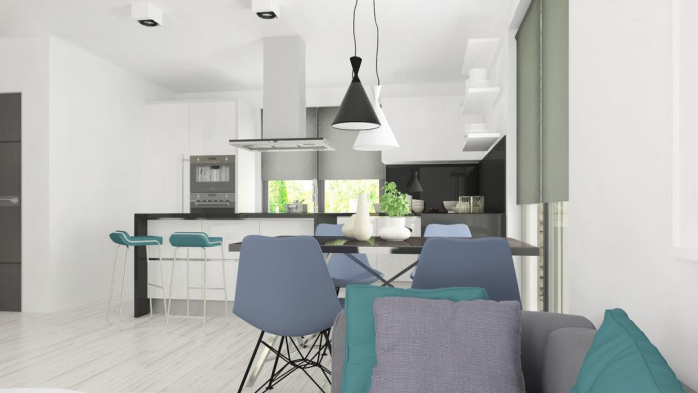 Проєкт будинку Ux554 el - Двоповерхові дома в Україні