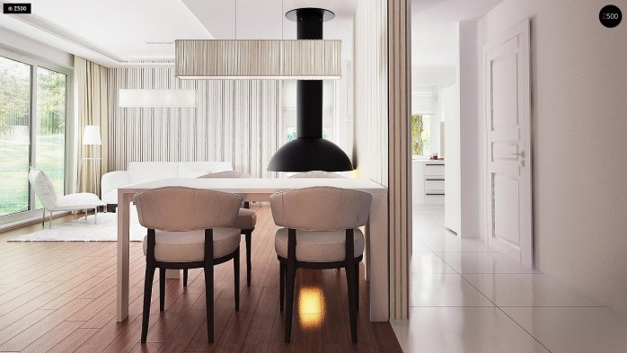 Проєкт будинку U251 - Одноповерхові дома в Україні