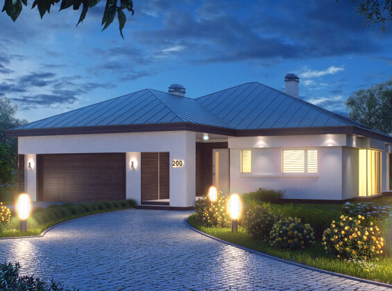 Проєкт будинку U200 v1
