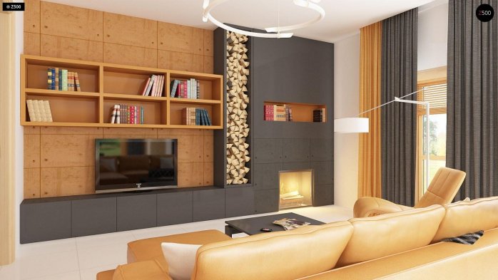 Проект дома Ux12 k - 4 Двухэтажные дома в Украине