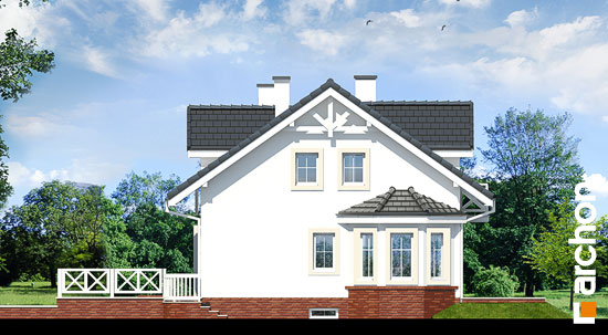 Проєкт будинку Будинок в ясменнику вер.2 - З мансардним поверхом дома в Україні