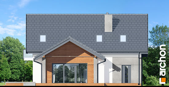 Проект дома Дом в аурорах 7 - 6 С мансардным этажом дома в Украине