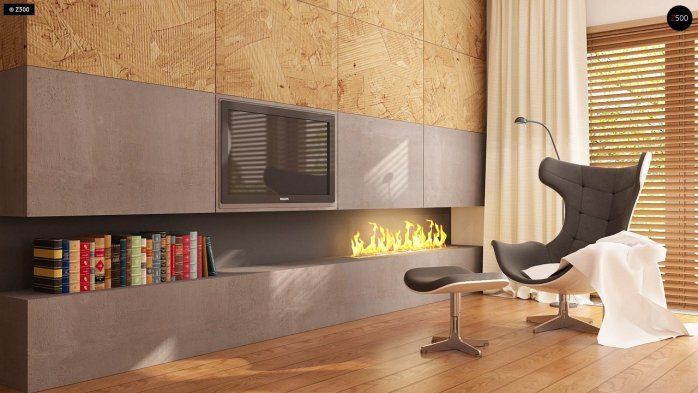 Проект дома u10 - 4 Одноэтажные дома в Украине