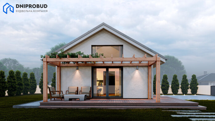 Проєкт будинку DB 50 - Одноповерхові дома в Україні