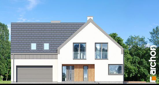 Проєкт будинку Будинок в орлішках (Г2Н) - З мансардним поверхом дома в Україні