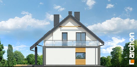 Проект дома Дом в малиновках (Г) - 5 С мансардным этажом дома в Украине