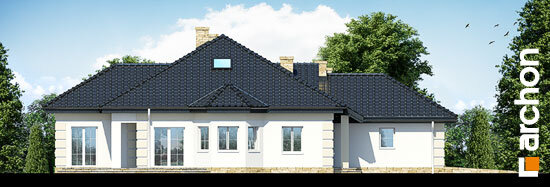 Проект дома Дом в настурциях 3 вер.3 - 5 С мансардным этажом дома в Украине