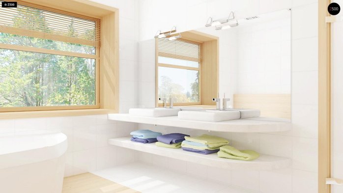 Проект дома Ux12 k - 18 Двухэтажные дома в Украине