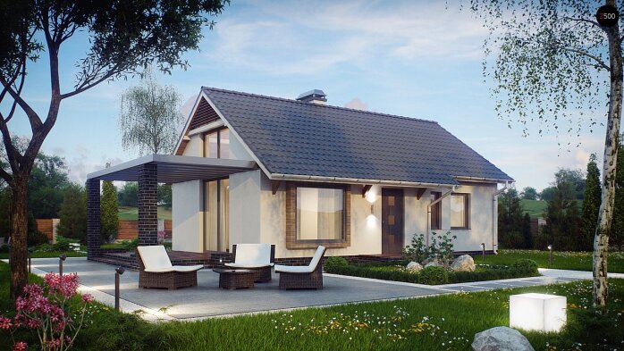 Проєкт будинку U139 v2 - Одноповерхові дома в Україні