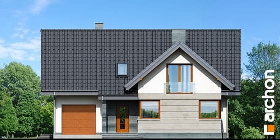 Проект дома Дом в спатифиллуме вер.2 - 3 С мансардным этажом дома в Украине