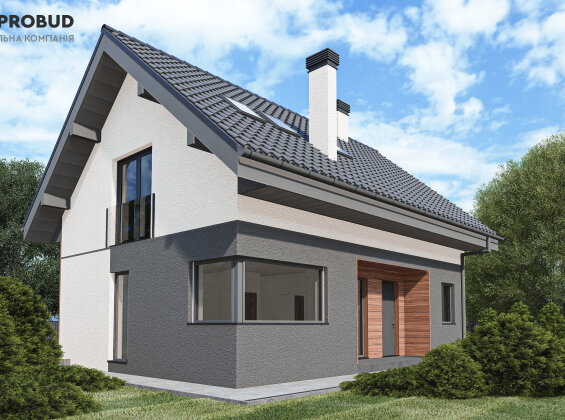 Проект будинку з мансардою Db 26