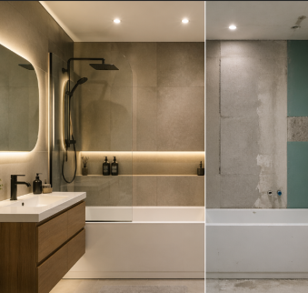 Как сделать ремонт в ванной комнате с нуля: с него начать?