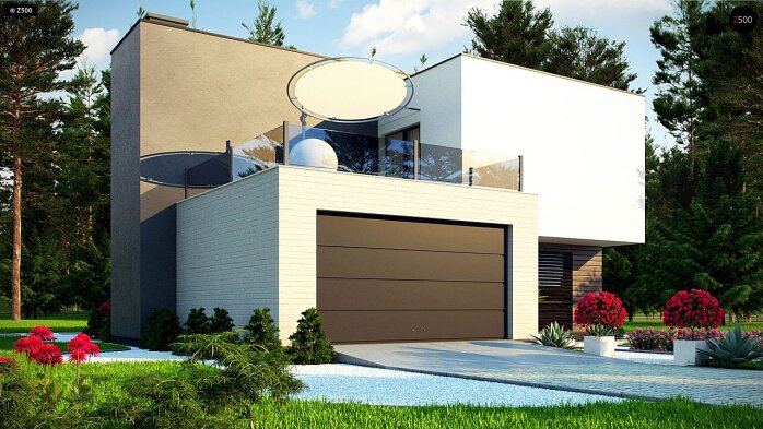 Проєкт будинку Ur17 A - Двоповерхові дома в Україні