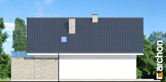 Проект дома Дом в купене (Г2) - 5 С мансардным этажом дома в Украине