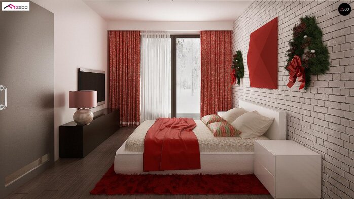 Проєкт будинку Ux96 - Одноповерхові дома в Україні