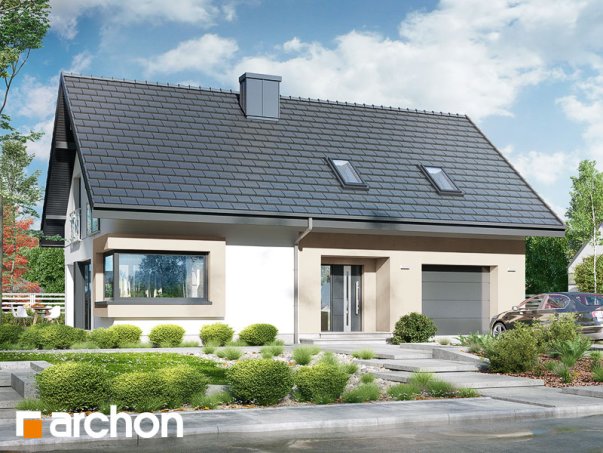 Проект дома Дом в изопируме 3 - 1 С мансардным этажом дома в Украине