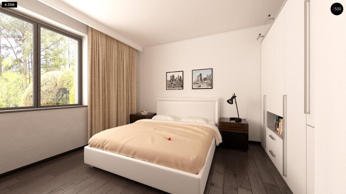 Проєкт будинку U241 GP HB - Одноповерхові дома в Україні